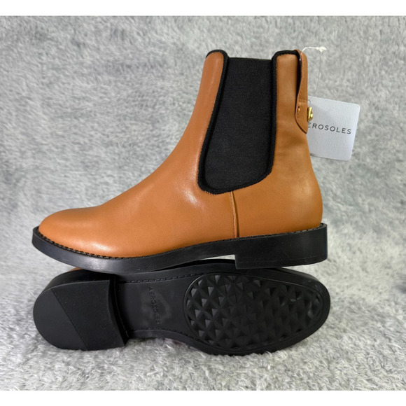 Aerosoles Women's Tropea Chelsea Ankle Boot Sizes 7 Tan Brown Bootie - Picture 1 of 10